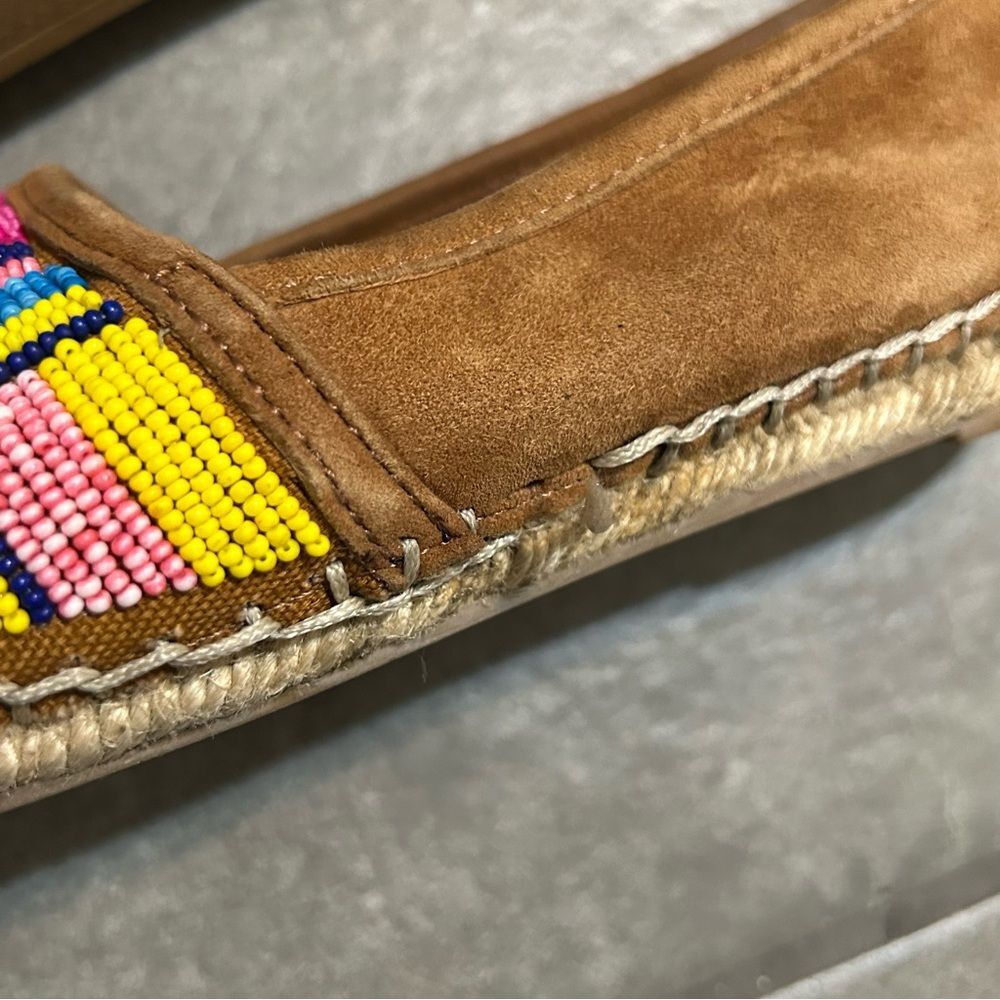 Sam Edelman Maris Vibrant Beaded Suede Espadrille Flats Women’s Shoe Size 7.5 - Picture 10 of 10
